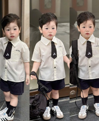 Sét sơ mi cà vạt cho bt