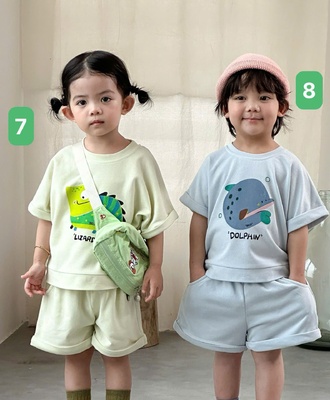 Sét bộ cotton dễ thương 0103