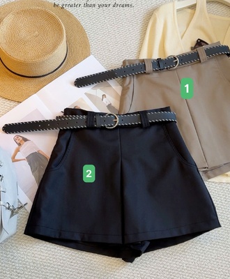 Quần váy kèm belt anna 0103