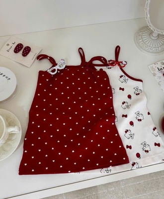 Combo 2c váy 2 dây cho bé 0203