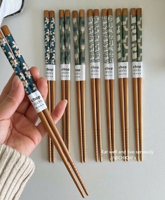 Sét 8 đôi đũa gỗ 0303