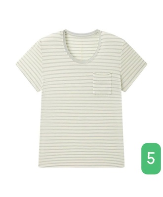 Áo thun giấy cổ tim 0703