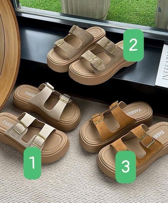 Dép quai ngang 2 khóa 0803