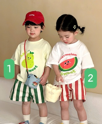 Sét bộ hình hoa quả cho bé 1103