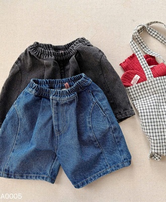 Quần short jean bé 1203