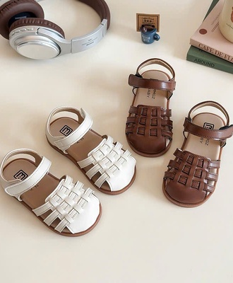 Sandal mũi đan bg 1403