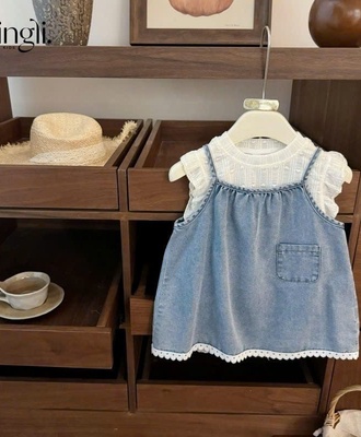 Váy denim ningli 1403