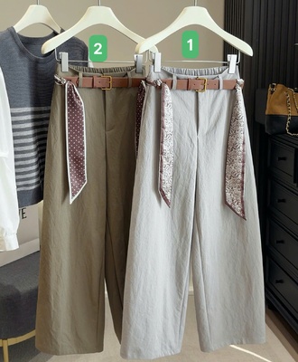 Quần nữ kèm khăn anna 1403