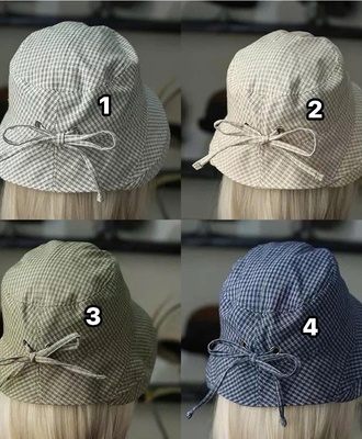 Mũ bucket caro dây rút 1503