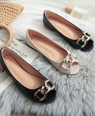 Giầy bệt hở mũi 1503