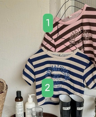 Áo phông kẻ ngang cho bé 1503