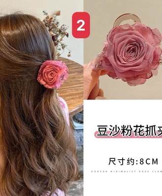 Kẹp tóc hoa hồng 1503