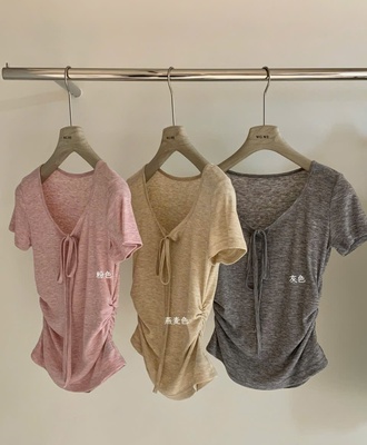 Áo cộc tay rút dây,wgwe 1603