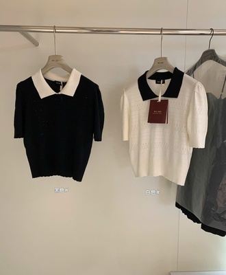 Áo polo montonghi họa tiết wgwe 1603