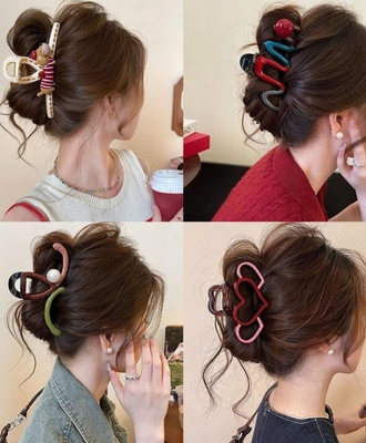 Sét 4 kẹp tóc càng cua 1703