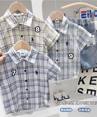 Áo sơ mi cộc tay nhà kacady 2003