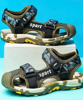 Sandal bịt mõm rằn ri 2503