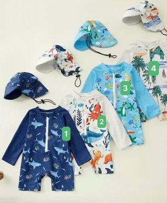 Đồ bơi liền thân cho bé 2903