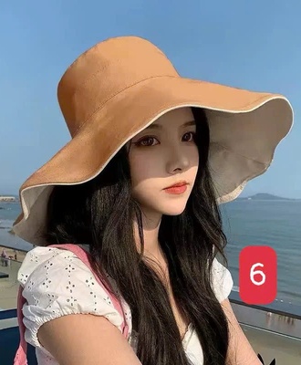 Mũ chống nắng nữ vành rộng 2 mặt 2903