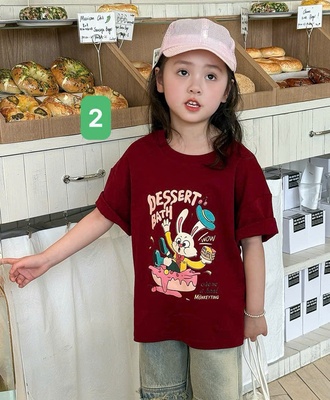 Áo phông hoạt hình cho bé 3003