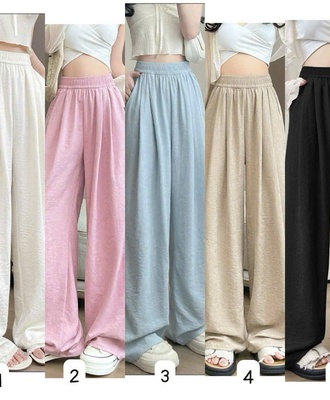 Quần ống rộng mềm mát 3003