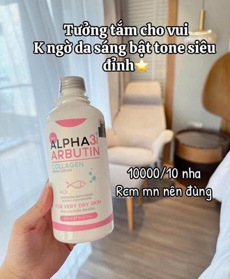 Sữa tắm alpha