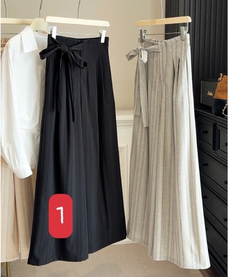 Quần tây kẻ sọc lưng 0104