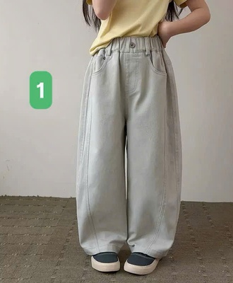 Quần ống rộng cạp chun 0204