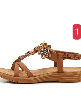 Sandal sỏ ngón hoa lá 0304