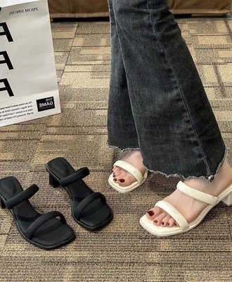 Dép 2 dây đế cao 0504