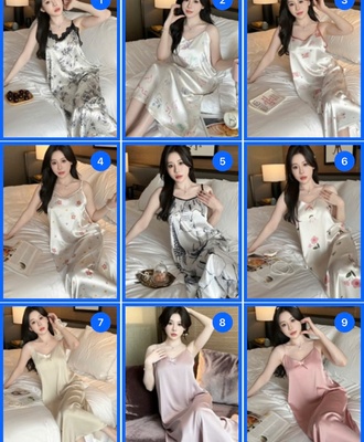 Váy ngủ 2 dây cho nữ 0704