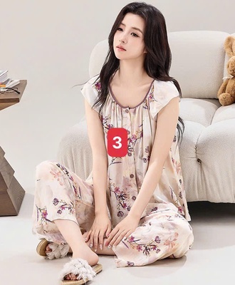 Bộ lanh quần dài 1004