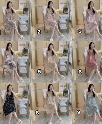 Váy ngủ 2 dây 1404