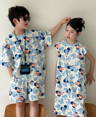 Váy suông bộ đồ mickey 1604