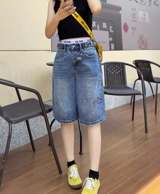 Quần short denim nữ 2004