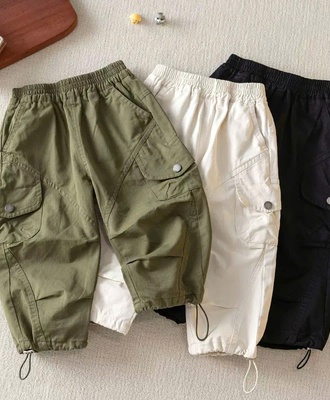 Quần jogger túi hộp cho bé 2104