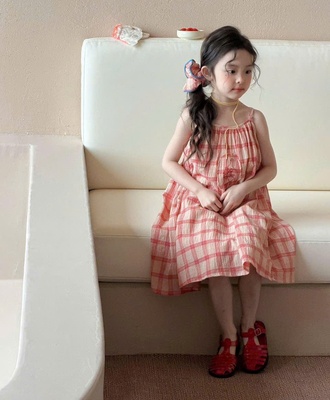 Váy 2 dây xinh cho bé 2204