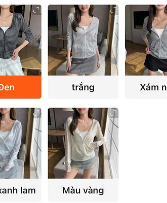 Khoác giấy kẻ 2604