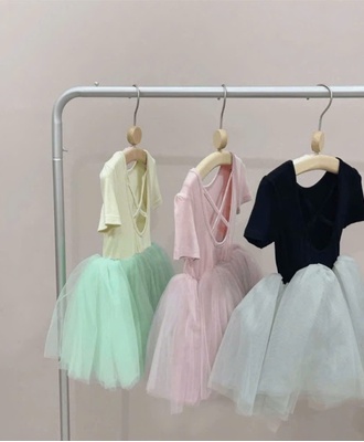 Váy phối voan tutu 3004