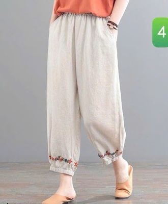 Quần baggy đũi cotton 0105