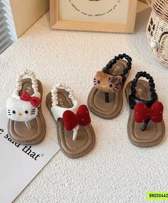 Sandal xỏ ngón kitty 0105