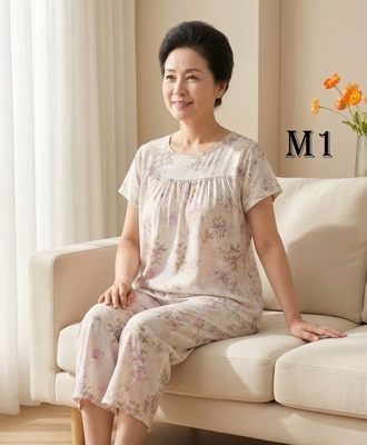 Bộ mặc nhà cho bà và mẹ 0405