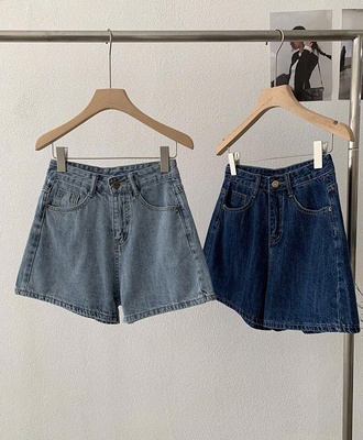 Quần short jean cạp cao 0405