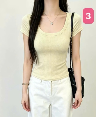 Áo thun cổ tròn nữ 0705