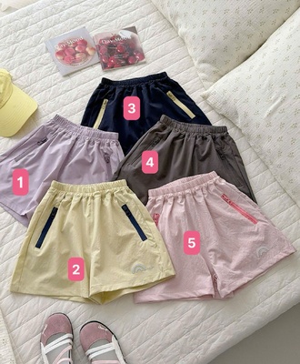 Quần short phối màu bé 0705