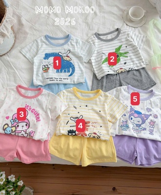 Bộ cotton họa tiết 1005