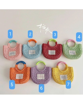 Túi đan sắc màu 1105