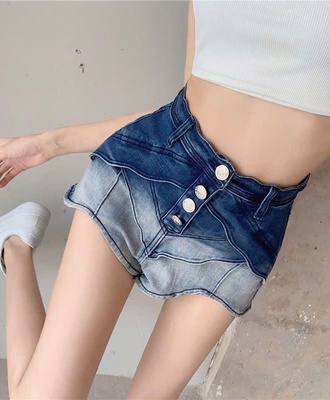 Quần short jean viền sóng 1105