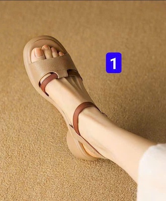 Sandal quai chun đế mềm 1305