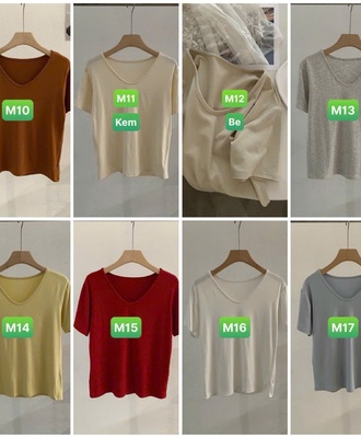 Áo thun cổ tym 1405